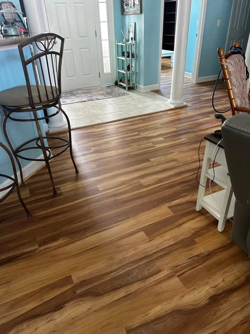 Flooring installation by Dawson's Quality Home Services