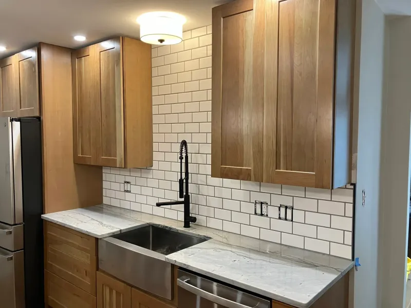Sink and vanity remodel by Dawson's Quality Home Services